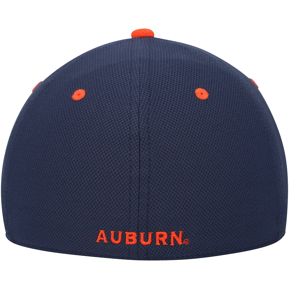 Men's Under Armour Navy Auburn Tigers Blitzing Accent Performance Flex Hat