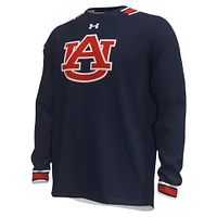 Men's Under Armour Navy Auburn Tigers Shooter Raglan Long Sleeve T-Shirt