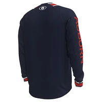 Men's Under Armour Navy Auburn Tigers Shooter Raglan Long Sleeve T-Shirt