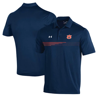 Under Armour - T-shirt Auburn Tigers bleu marine et polo à rayures vertes pour hommes