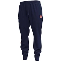 Men's Under Armour Navy Auburn Tigers Unstoppable Fleece Jogger Pants