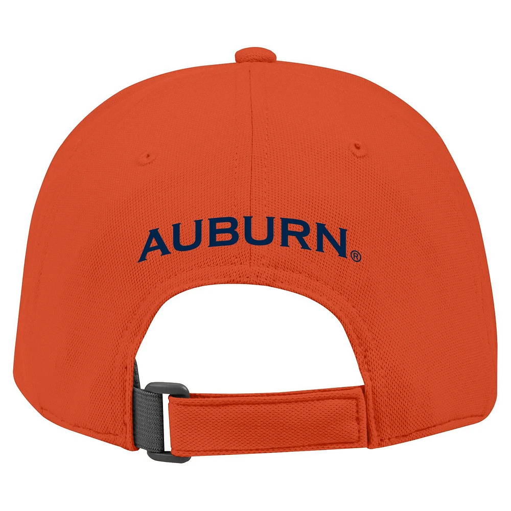 Men's Under Armour Orange Auburn Tigers Blitzing Accent Iso-Chill Adjustable Hat