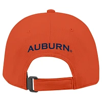 Men's Under Armour Orange Auburn Tigers Blitzing Accent Iso-Chill Adjustable Hat
