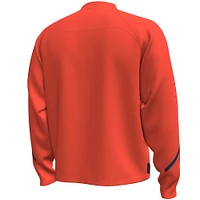 Men's Under Armour  Orange Auburn Tigers Unstoppable Full-Zip Bomber Jacket