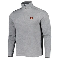 Men's Vineyard Vines Gray Auburn Tigers Sankaty Quarter-Zip Sweatshirt