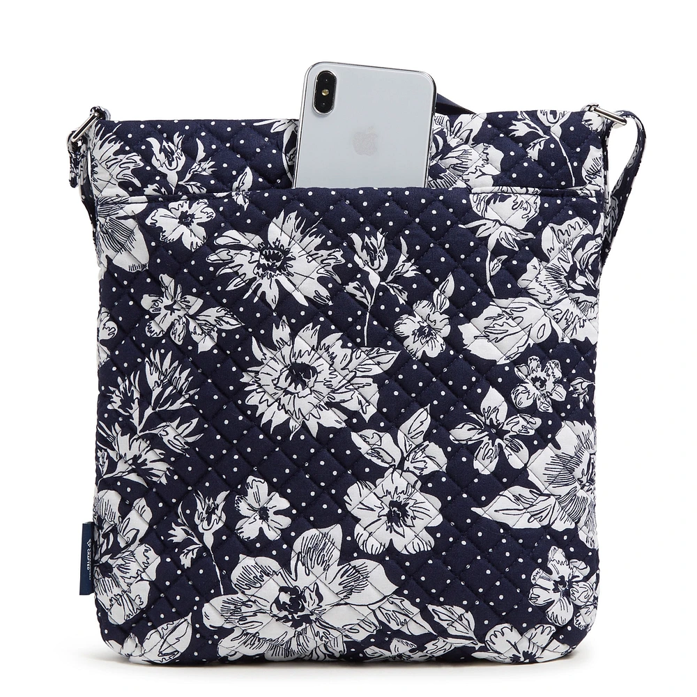Vera Bradley Auburn Tigers Rain Garden Sac à bandoulière hipster triple zip