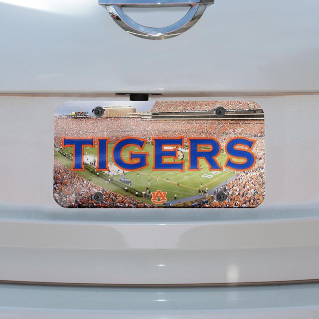 WinCraft Auburn Tigers Plaque d'immatriculation miroir en cristal