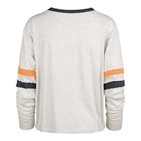 Women's '47 Oatmeal Auburn Tigers Vault All Class Lena Long Sleeve T-Shirt
