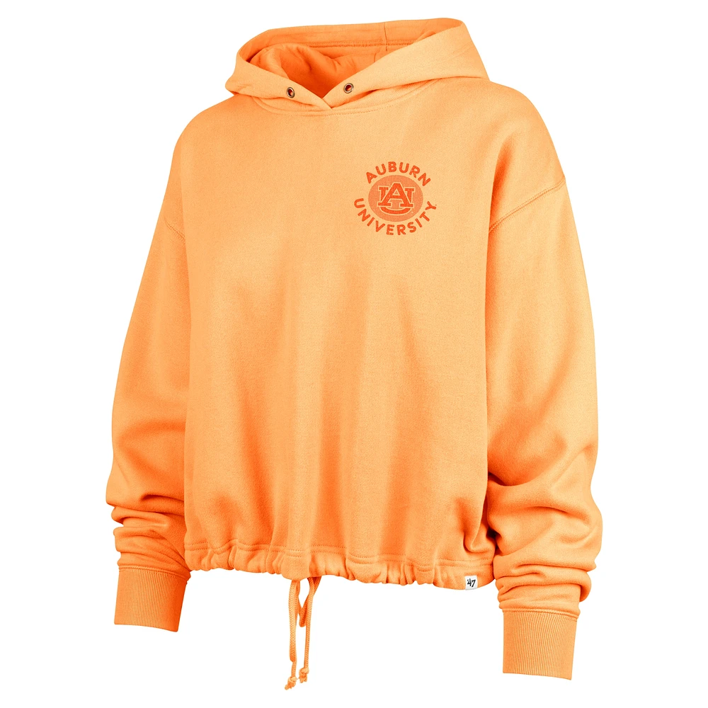 Sweat à capuche pois Luminance Venice Orange Auburn Tigers '47 pour femme