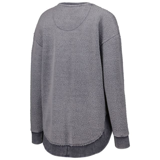 Sweat-shirt Pressbox Navy Auburn Tigers Ponchoville pour femme