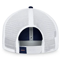 Casquette réglable Top of the World pour femmes, bleu marine/blanc, Auburn Tigers Charm Trucker
