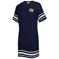 Women's Touch Navy Auburn Tigers Cascade T-Shirt Dress