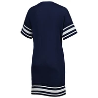 Women's Touch Navy Auburn Tigers Cascade T-Shirt Dress
