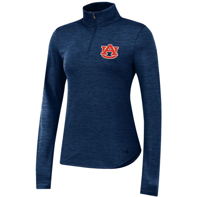 UAR AUB MARINE FEMME VENT TECH 1-4 ZIP VESTE JACLADQZP