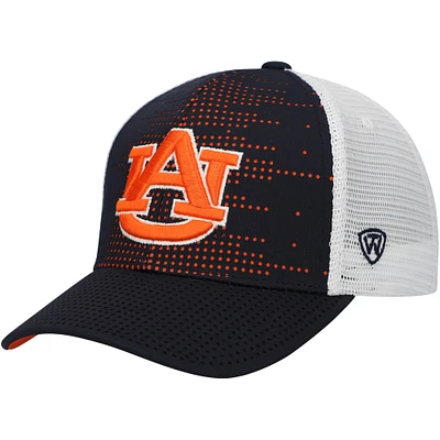 Casquette ajustable noire/blanche Auburn Tigers Top of the World pour jeunes
