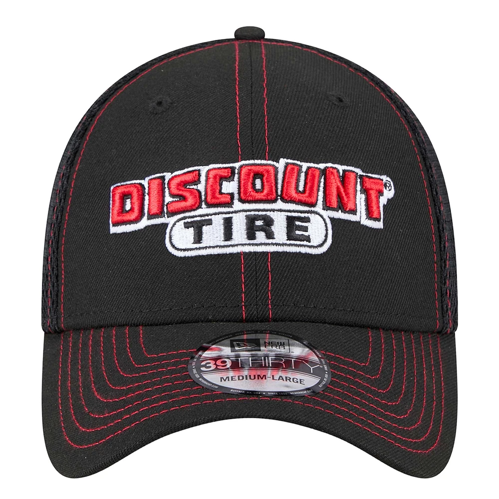 Men's New Era  Black Austin Cindric Neo 39THIRTY Flex Hat