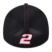 Men's New Era  Black Austin Cindric Neo 39THIRTY Flex Hat