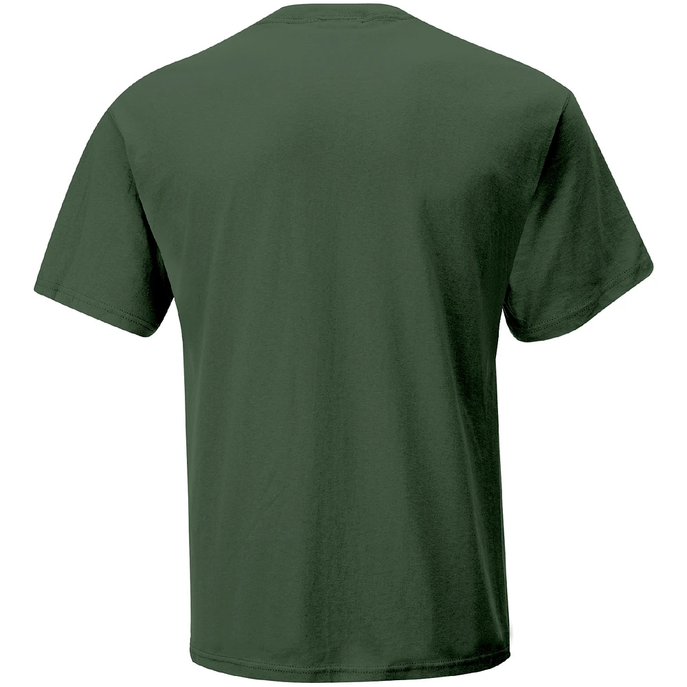 Men's Team Penske Olive Austin Cindric Camo Patriotic T-Shirt