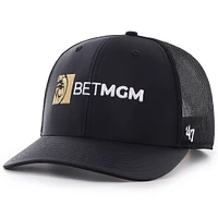 Men's '47  Black Austin Dillon Bet MGM Sure Shot Brrr Trucker Adjustable Hat