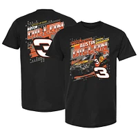 Men's Richard Childress Racing Team Collection  Black Austin Dillon Bass Pro Shops Draft T-Shirt