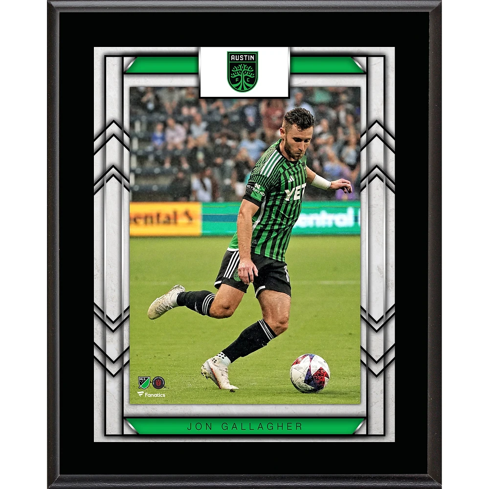 Jon Gallagher Austin FC 10.5" x 13" Sublimated Player Plaque