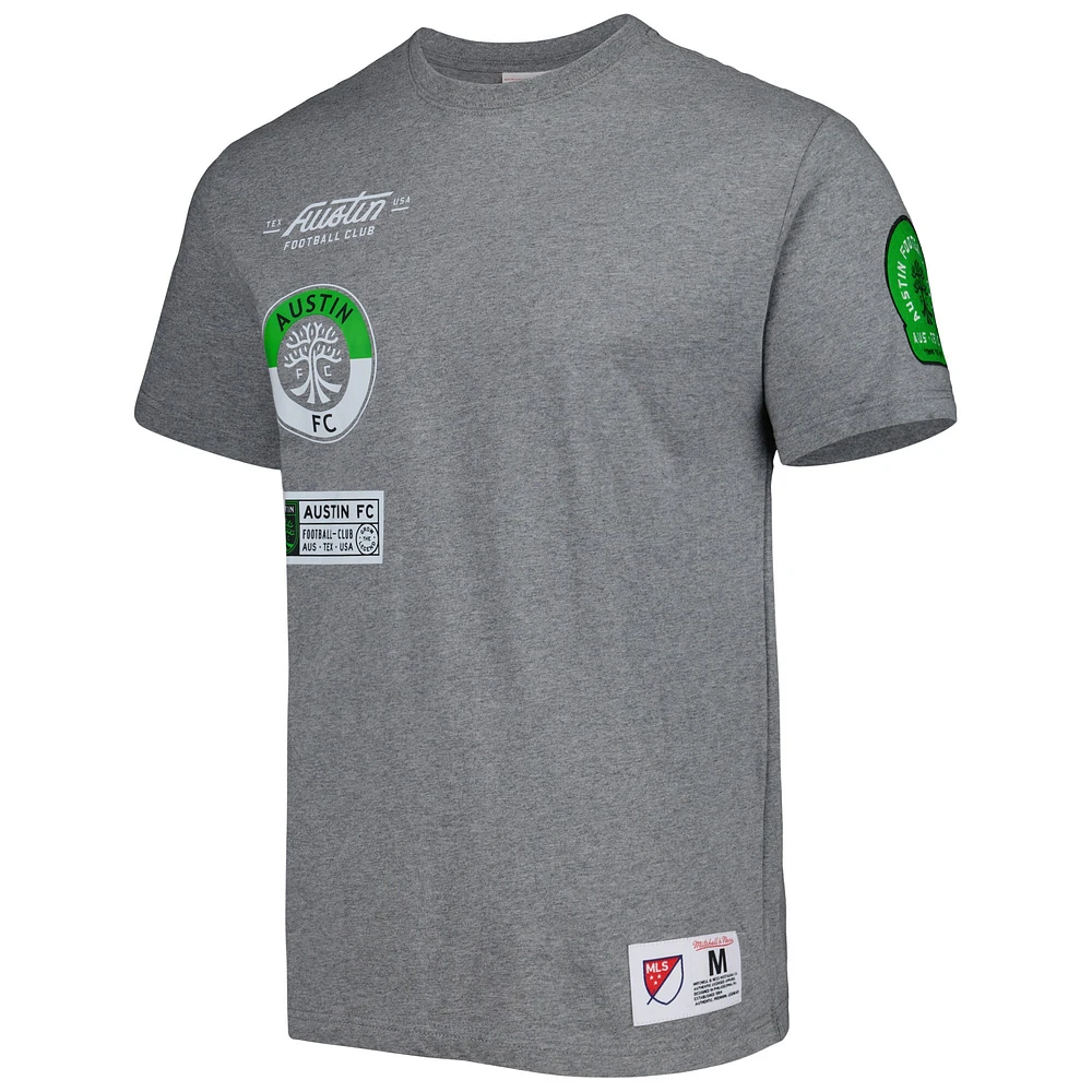 Men Mitchell & Ness Gray Austin FC City Tee