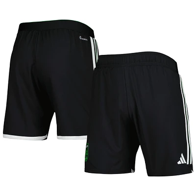 Short adidas Austin FC 2023 extérieur AEROREADY Authentic pour homme noir