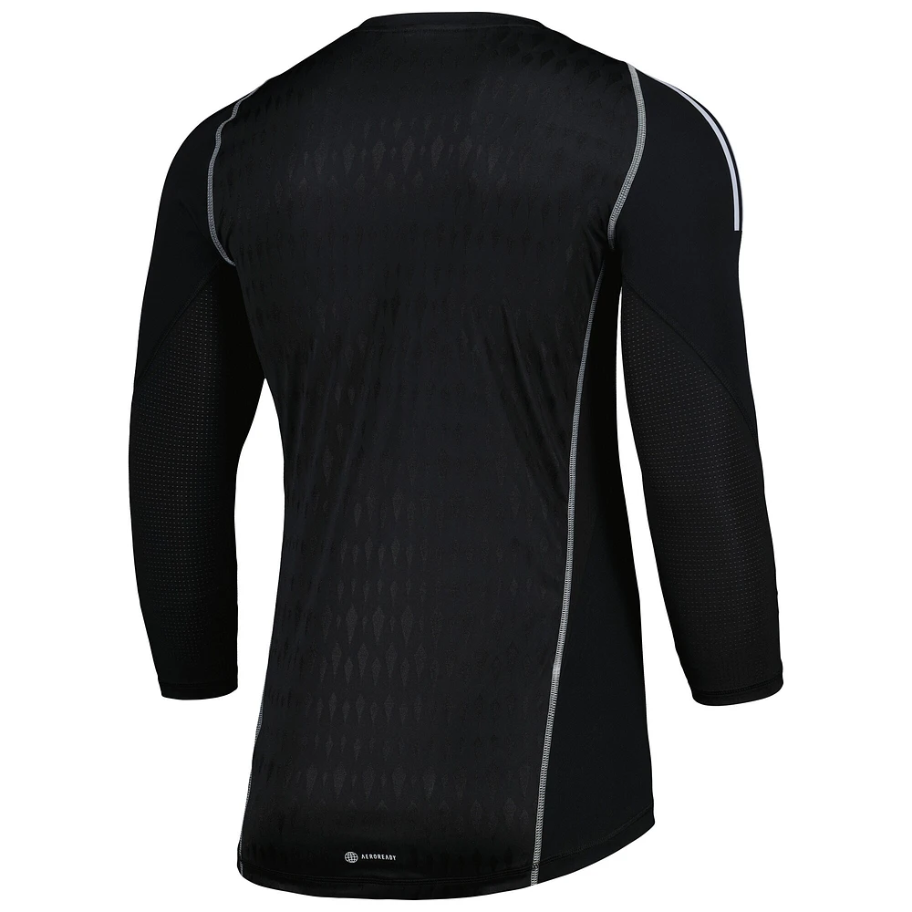 Men's adidas Black Austin FC 2023 Goalkeeper Long Sleeve Replica Jersey