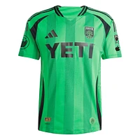 Men's adidas Daniel Pereira Green Austin FC 2025 The Heartbeat Kit Authentic Player Jersey