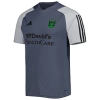 Men's adidas Gray Austin FC 2023 On-Field Training Jersey