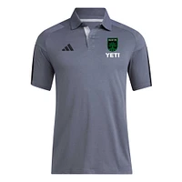 Polo d'entraînement adidas Austin FC 2024 pour homme gris