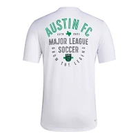 Men's adidas White Austin FC Local Stoic T-Shirt
