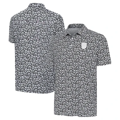Polo Austin FC Seasons gris/noir Antigua pour homme