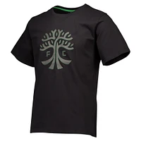 Men's Black Austin FC Multi-Layer Primary Logo Heavyweight Relaxed T-Shirt