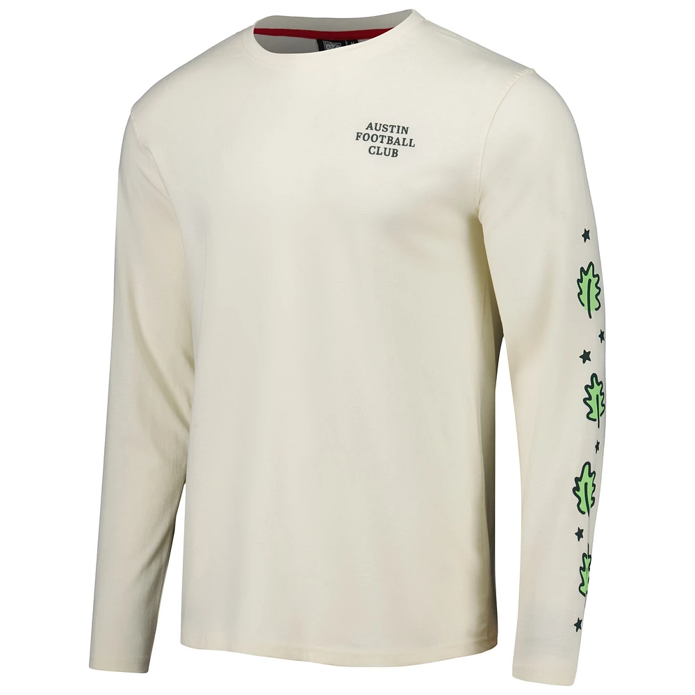 Men's Cream Austin FC Local Heavy Long Sleeve T-Shirt