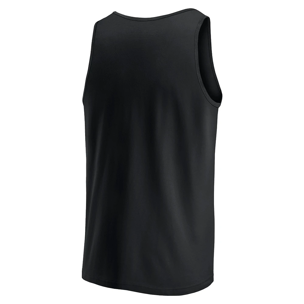 Men's Fanatics Black Austin FC Run Angle Tank Top