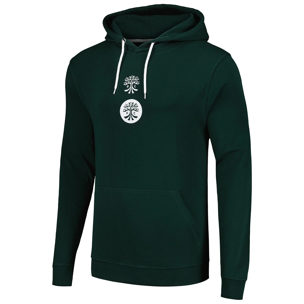 Men's Forest Green Austin FC Stacked Pullover Hoodie