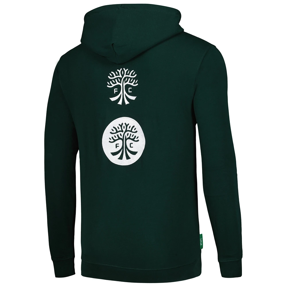 Men's Forest Green Austin FC Stacked Pullover Hoodie