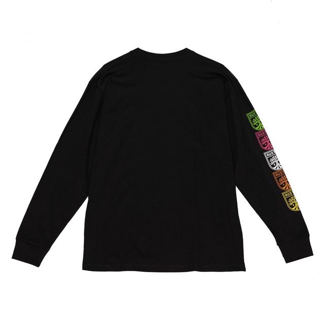 T-shirt à manches longues noir Austin FC Papel Picado Mitchell & Ness pour homme