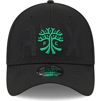 Men's New Era Black Austin FC Kick Off 39THIRTY Flex Hat