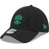 Men's New Era Black Austin FC Kick Off 39THIRTY Flex Hat