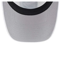 Men's New Era White/Black Austin FC Court Sport Foam A-Frame 9FORTY Adjustable Trucker Hat