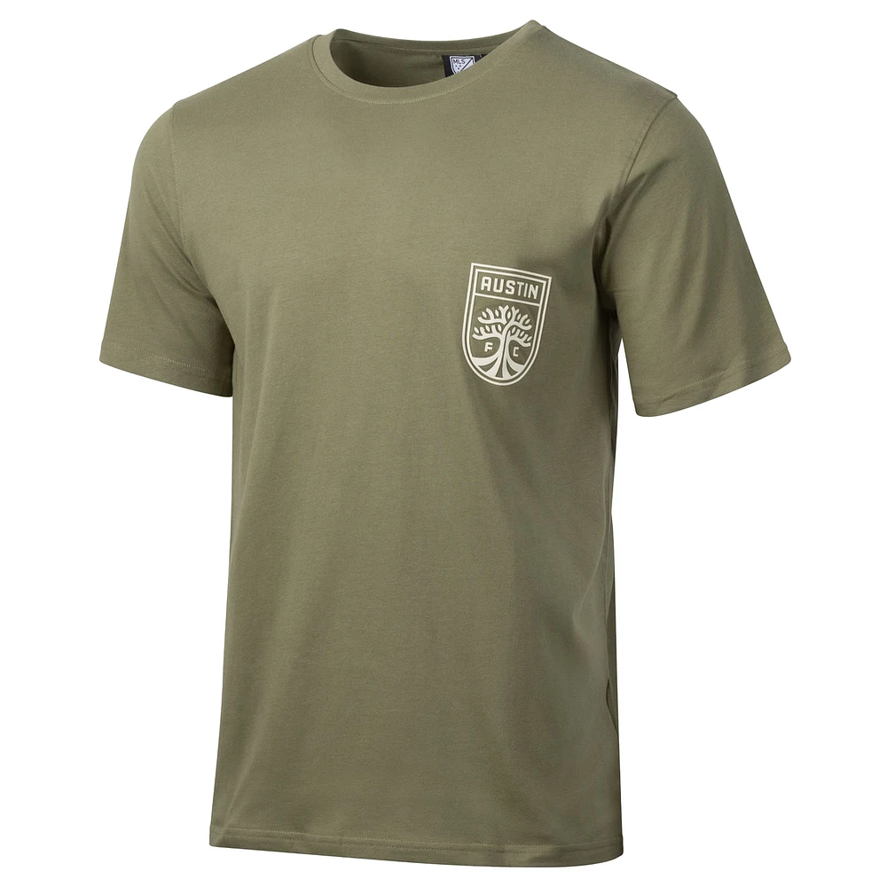 V117269 T-shirt décontracté AustinFC SDS S25 pour homme avec inscription Team TEEMENSCR UPO10395 #10