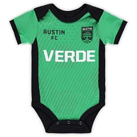 Newborn & Infant Green/Black Austin FC Field Player Bodysuit