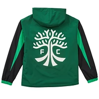 Unisex Live Breathe Futbol Green Austin FC Tekker Half-Zip Anorak Jacket