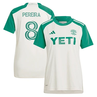Maillot réplique du kit Armadillo Austin FC 2024 pour femme adidas Daniel Pereira Tan