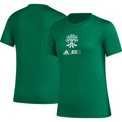 Women's adidas Green Austin FC AEROREADY Club Icon T-Shirt