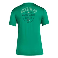 Women's adidas Green Austin FC Local Stoic T-Shirt