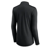 Women's Fanatics Black Austin FC Worth the Drive Quarter-Zip Top