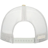 Men's Avid Tan/White Lay Day Trucker Snapback Hat